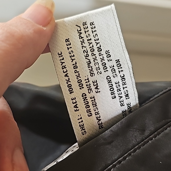 Carolina Colours Women’s Reversible Dark Brown Faux Fur Poly Vest size medium - Picture 4 of 4